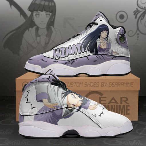Hyuga Hinata JD13 Sneakers Naruto Custom Anime Shoes - 1 - GearAnime