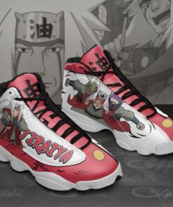 Jiraiya JD13 Sneakers Naruto Custom Anime Shoes - 2 - GearAnime