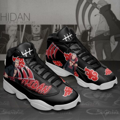 Akatsuki Hidan JD13 Sneakers Naruto Custom Anime Shoes - 2 - GearAnime