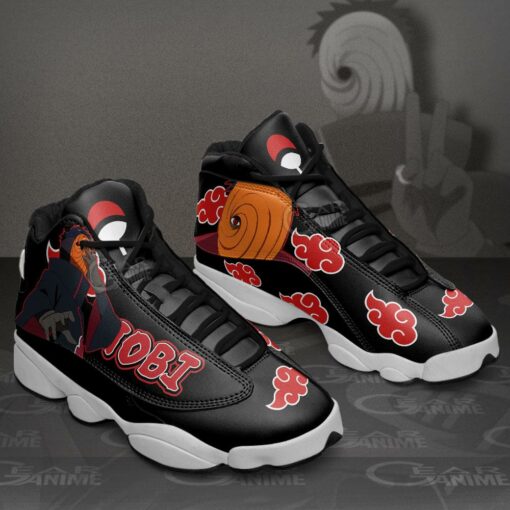 Akatsuki Tobi JD13 Sneakers Naruto Custom Anime Shoes - 2 - GearAnime