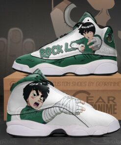Rock Lee JD13 Sneakers Naruto Custom Anime Shoes - 1 - GearAnime