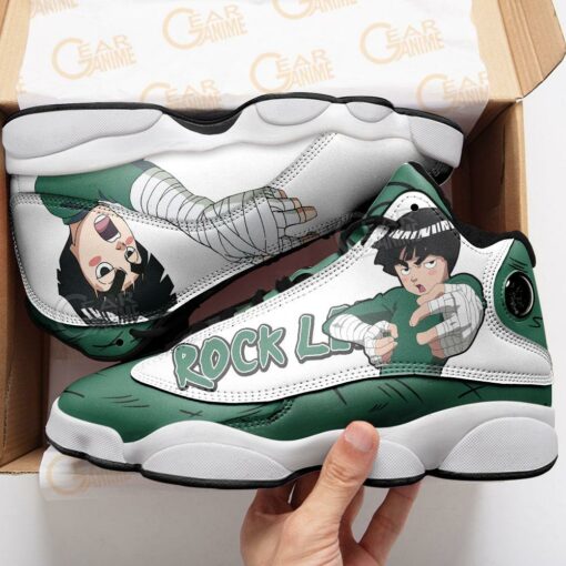 Rock Lee JD13 Sneakers Naruto Custom Anime Shoes - 4 - GearAnime
