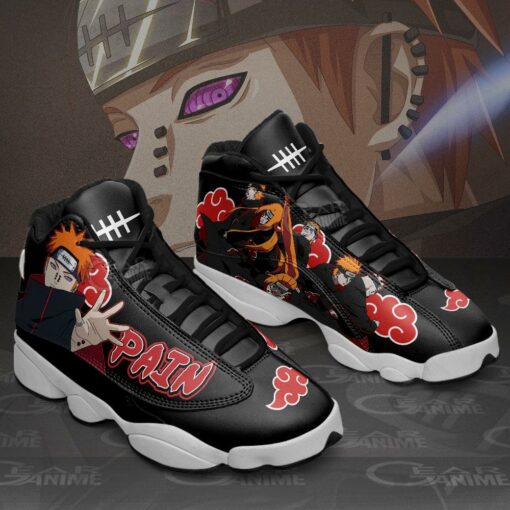 Akatsuki Pain JD13 Sneakers Naruto Custom Anime Shoes - 2 - GearAnime