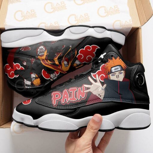 Akatsuki Pain JD13 Sneakers Naruto Custom Anime Shoes - 4 - GearAnime