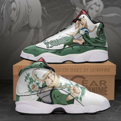 Tsunade JD13 Sneakers Naruto Custom Anime Shoes - 1 - GearAnime