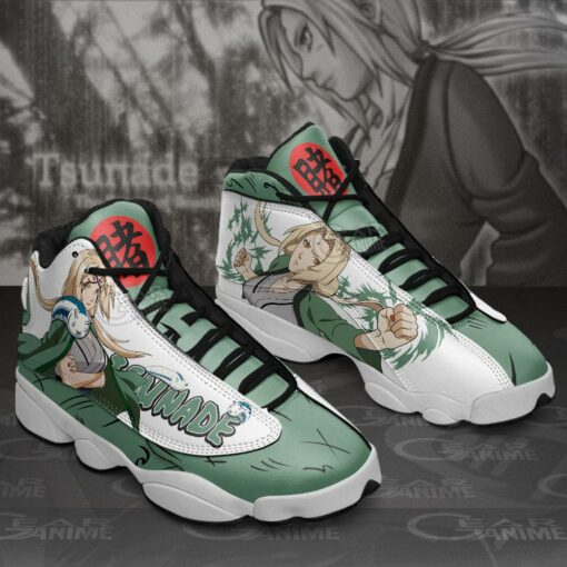 Tsunade JD13 Sneakers Naruto Custom Anime Shoes - 2 - GearAnime