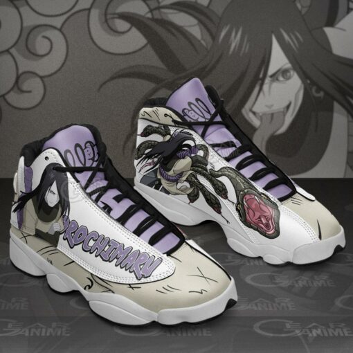 Orochimaru JD13 Sneakers Naruto Custom Anime Shoes - 2 - GearAnime