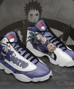 Uchiha Obito JD13 Sneakers Naruto Custom Anime Shoes - 2 - GearAnime