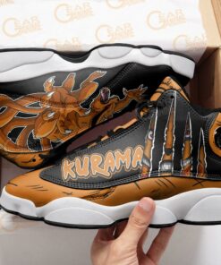 Kurama Nine Tails JD13 Sneakers Naruto Custom Anime Shoes - 4 - GearAnime