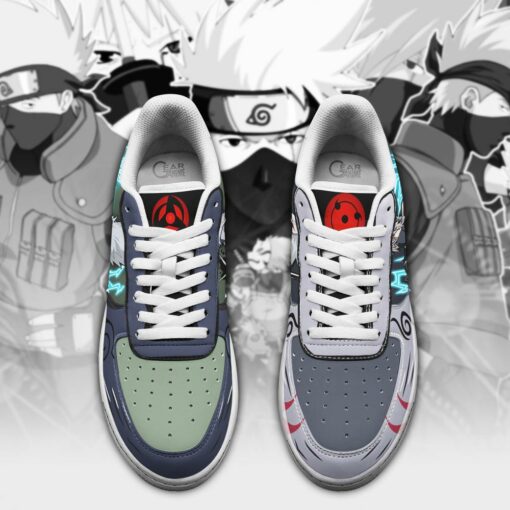 Hatake Kakashi Air Sneakers Anbu and Jounin Naruto Custom Anime Shoes - 2 - GearAnime