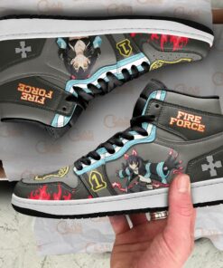 Fire Force Tamaki Kotatsu Sneakers Custom Anime Shoes - 4 - GearAnime