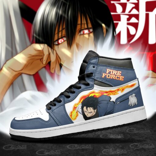 Fire Force Benimaru Shinmon Sneakers Custom Anime Shoes - 3 - GearAnime