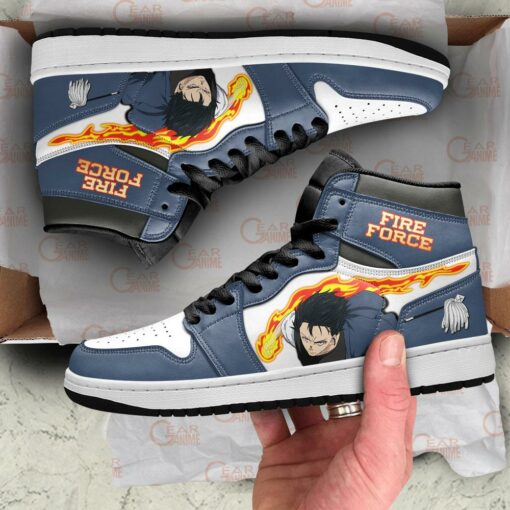 Fire Force Benimaru Shinmon Sneakers Custom Anime Shoes - 4 - GearAnime