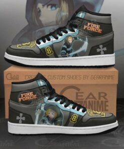Fire Force Arthur Boyle Sneakers Custom Anime Shoes - 1 - GearAnime