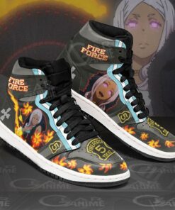 Fire Force Hibana Sneakers Custom Anime Shoes - 2 - GearAnime
