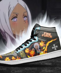 Fire Force Hibana Sneakers Custom Anime Shoes - 3 - GearAnime