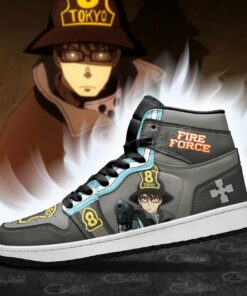 Fire Force Takehisa Hinawa Sneakers Custom Anime Shoes - 3 - GearAnime
