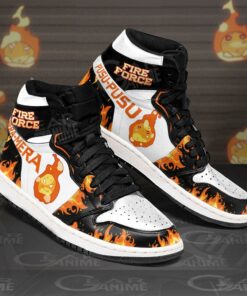 Fire Force Pusu Mera Sneakers Custom Anime Shoes - 2 - GearAnime