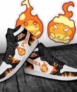 Fire Force Pusu Mera Sneakers Custom Anime Shoes - 3 - GearAnime