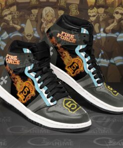 Fire Force Company 5 Sneakers Custom Anime Shoes - 2 - GearAnime