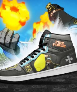Fire Force Juggernaut Sneakers Custom Anime Shoes - 3 - GearAnime