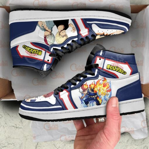 Todoroki and Bakugo Sneakers My Hero Academia Anime Shoes - 4 - GearAnime