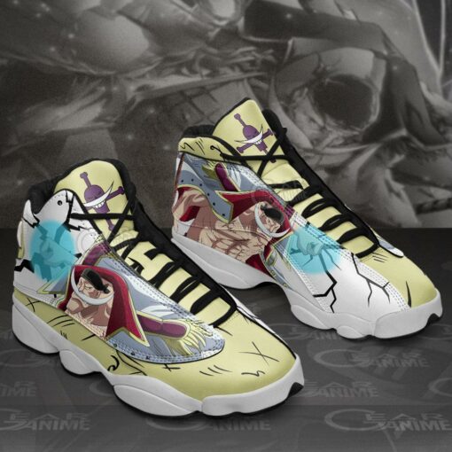 Edward Newgate Whitebeard JD13 Sneakers One Piece Custom Anime Shoes - 2 - GearAnime