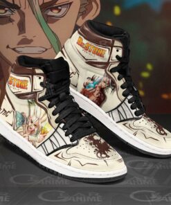 Senku Ishigami Sneakers Dr. Stone Custom Anime Shoes - 2 - GearAnime