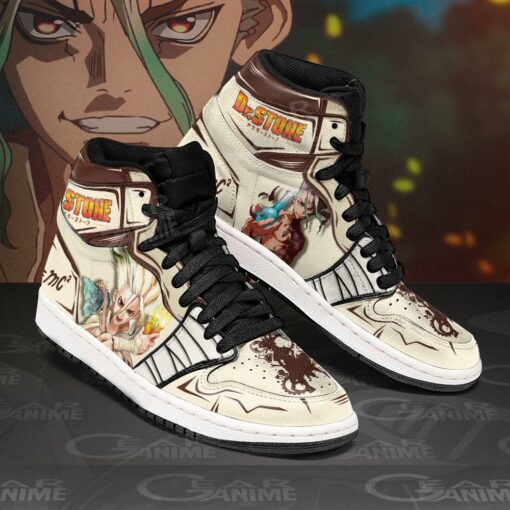 Senku Ishigami Sneakers Dr. Stone Custom Anime Shoes - 2 - GearAnime