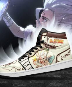 Senku Ishigami Sneakers Dr. Stone Custom Anime Shoes - 3 - GearAnime