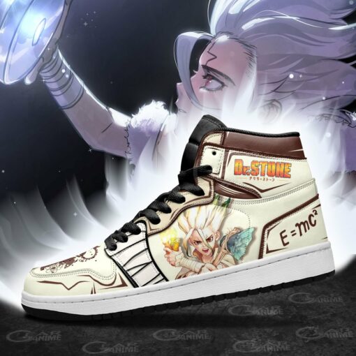 Senku Ishigami Sneakers Dr. Stone Custom Anime Shoes - 3 - GearAnime