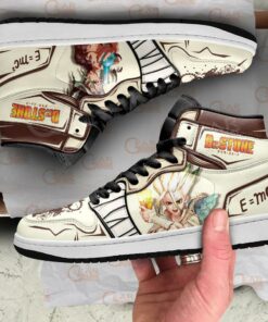 Senku Ishigami Sneakers Dr. Stone Custom Anime Shoes - 4 - GearAnime