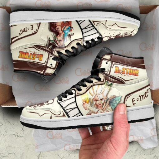 Senku Ishigami Sneakers Dr. Stone Custom Anime Shoes - 4 - GearAnime