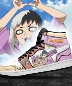 Gen Asagiri Sneakers Dr. Stone Custom Anime Shoes - 3 - GearAnime