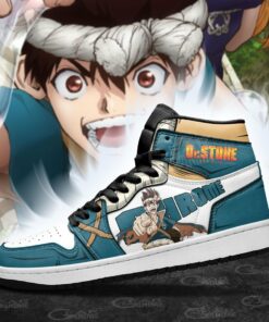 Chrome Sneakers Dr. Stone Custom Anime Shoes - 3 - GearAnime