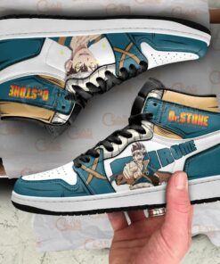 Chrome Sneakers Dr. Stone Custom Anime Shoes - 4 - GearAnime