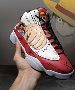 Luffy Gomu Gomu Sneakers One Piece Anime Shoes - 3 - GearAnime