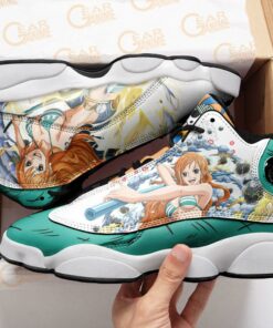 Nami Sneakers One Piece Anime Shoes - 3 - GearAnime