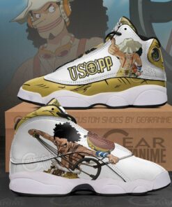 Usopp Sneakers One Piece Anime Shoes - 1 - GearAnime