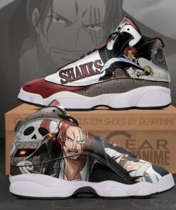 Shanks Sneakers One Piece Custom Anime Shoes - 1 - GearAnime