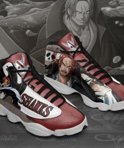 Shanks Sneakers One Piece Custom Anime Shoes - 2 - GearAnime