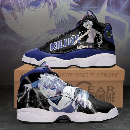 Killua Zoldyck Sneakers Hunter X Hunter Custom Anime Shoes - 1 - GearAnime