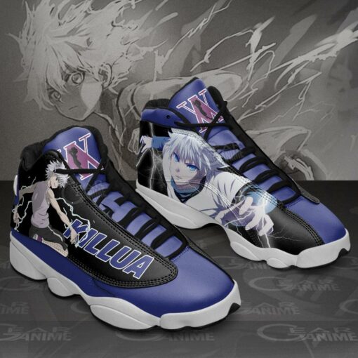 Killua Zoldyck Sneakers Hunter X Hunter Custom Anime Shoes - 2 - GearAnime