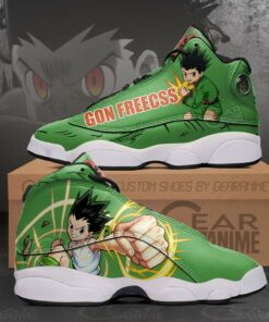 Gon Freecss Sneakers Hunter X Hunter Custom Anime Shoes - 1 - GearAnime