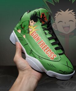 Gon Freecss Sneakers Hunter X Hunter Custom Anime Shoes - 3 - GearAnime
