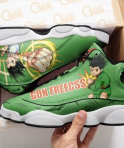 Gon Freecss Sneakers Hunter X Hunter Custom Anime Shoes - 4 - GearAnime