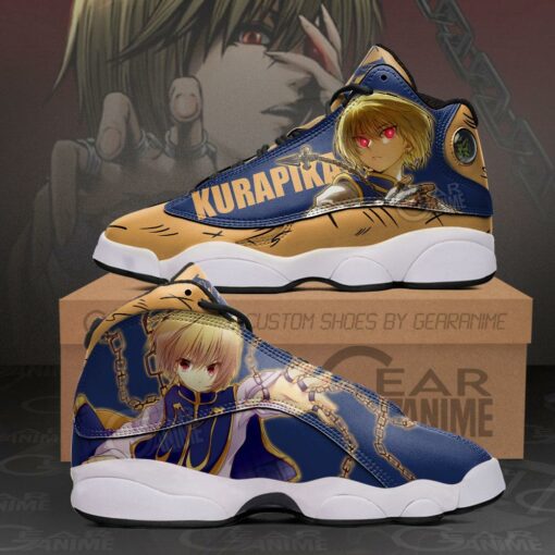 Kurapika Sneakers Hunter X Hunter Custom Anime Shoes - 1 - GearAnime