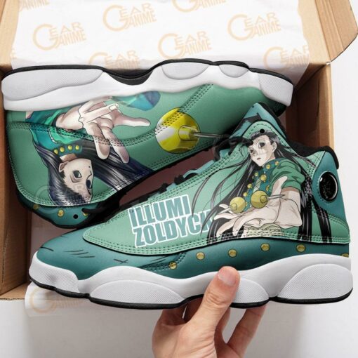 Illumi Zoldyck JD13 Sneakers Hunter X Hunter Custom Anime Shoes - 3 - GearAnime