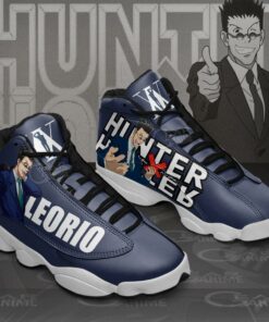 Leorio JD13 Sneakers Hunter X Hunter Custom Anime Shoes - 2 - GearAnime