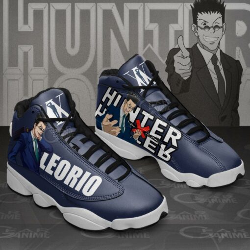 Leorio JD13 Sneakers Hunter X Hunter Custom Anime Shoes - 2 - GearAnime
